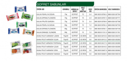 Dalan Gofret Sabunlar - Özba Gıda İnşaat San. ve Tic. Ltd. Şti. - 0412 251 11 53 - 0412 251 05 64